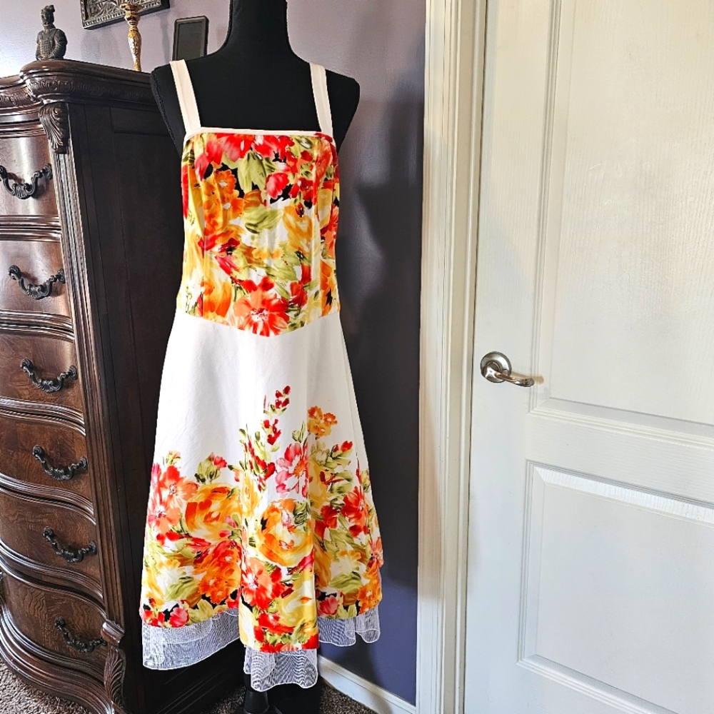 Floral Spring summer dress